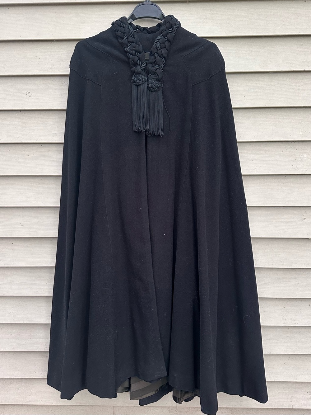 Vintage Victorian wool cape